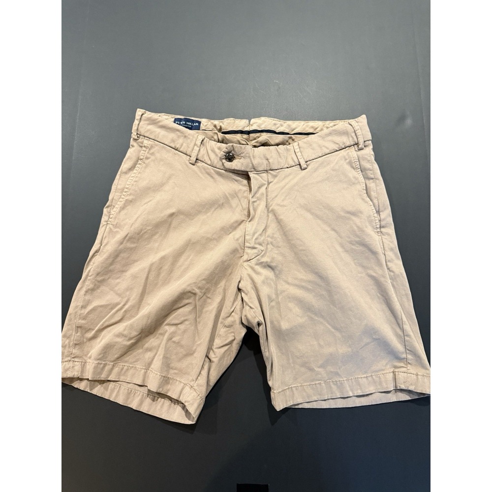Peter Millar Collection Men's Tan Shorts - Size 33 (7.5in inseam)